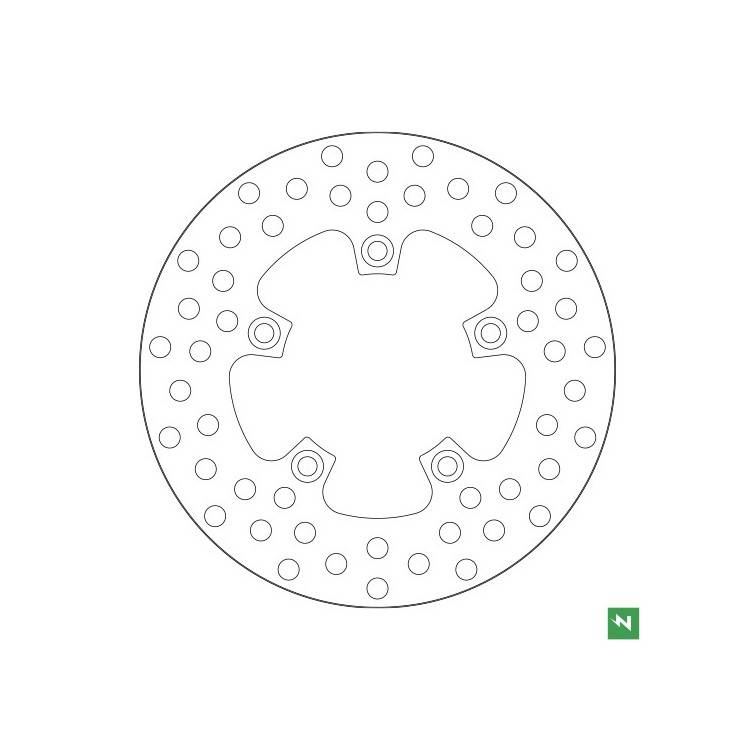 DF4118A | DISCO FRENO IN ACCIAIO | NEWFREN