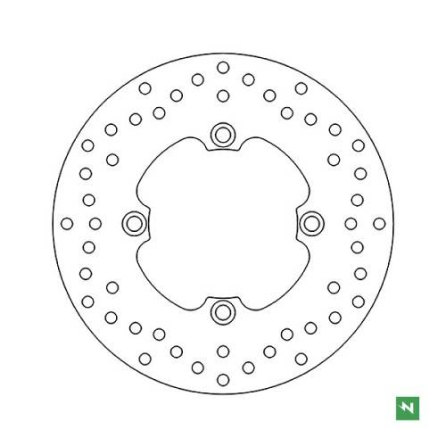 DF4115A | DISCO FRENO IN ACCIAIO | NEWFREN