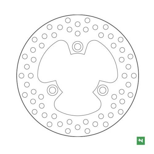 DF4108A | DISCO FRENO IN ACCIAIO | NEWFREN