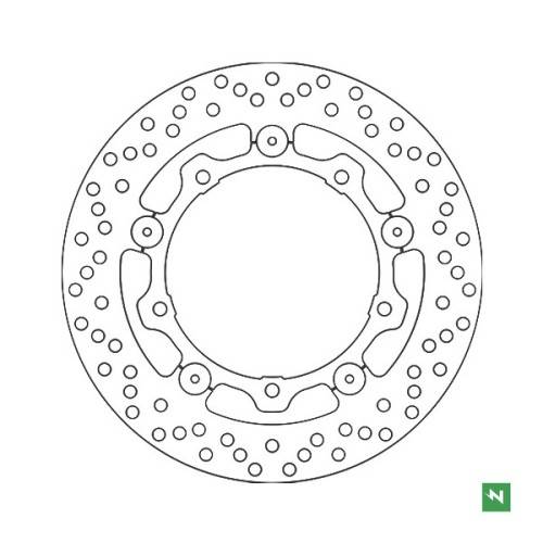 DF4089AF | DISCO FRENO IN ACCIAIO | NEWFREN