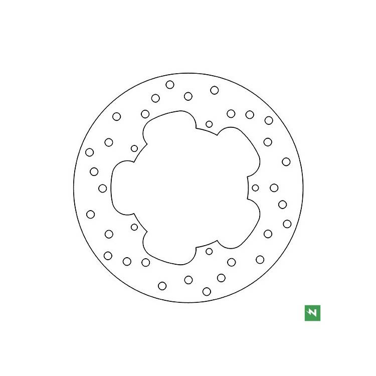 DF4055A | DISCO FRENO IN ACCIAIO | NEWFREN