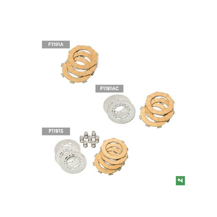 F1191S | MODIFICA SET COMPLETO DISCHI FRIZIONE + MO | NEWFREN