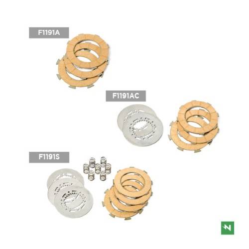 F1191S | MODIFICA SET COMPLETO DISCHI FRIZIONE + MO | NEWFREN