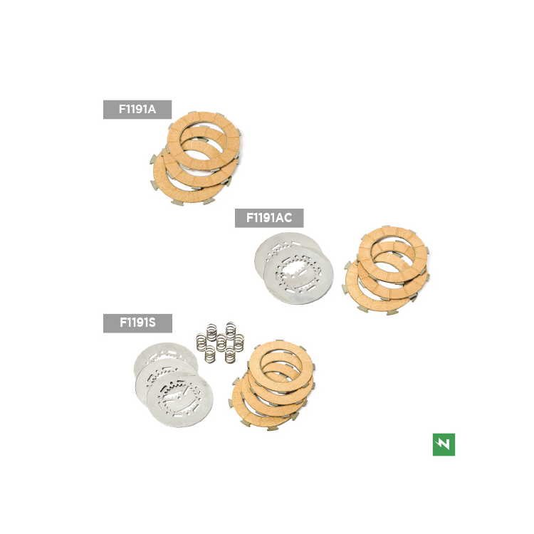F1191A | SET DISCHI FRIZIONE GUARNITI | NEWFREN