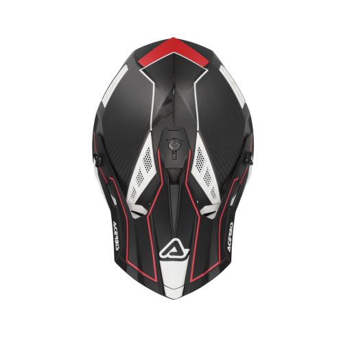 CASCO ACERBIS STEEL CARBON 2206 NERO ROSSO | ACERBIS