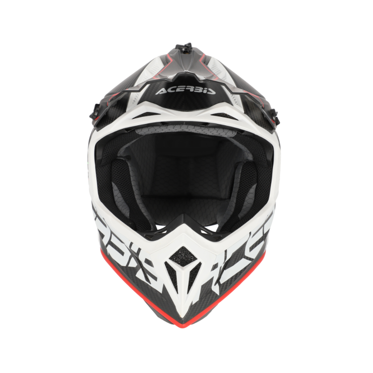 CASCO ACERBIS STEEL CARBON 2206 NERO ROSSO | ACERBIS