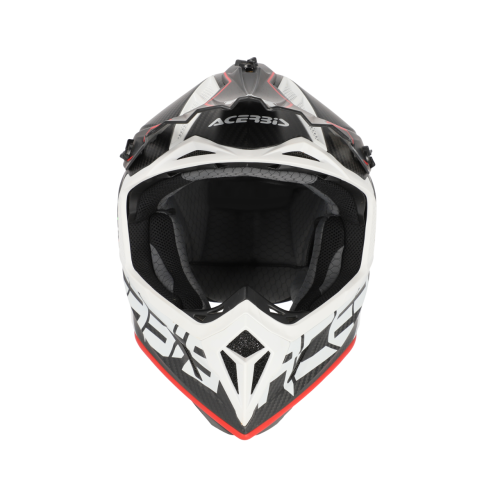 CASCO ACERBIS STEEL CARBON 2206 NERO ROSSO | ACERBIS