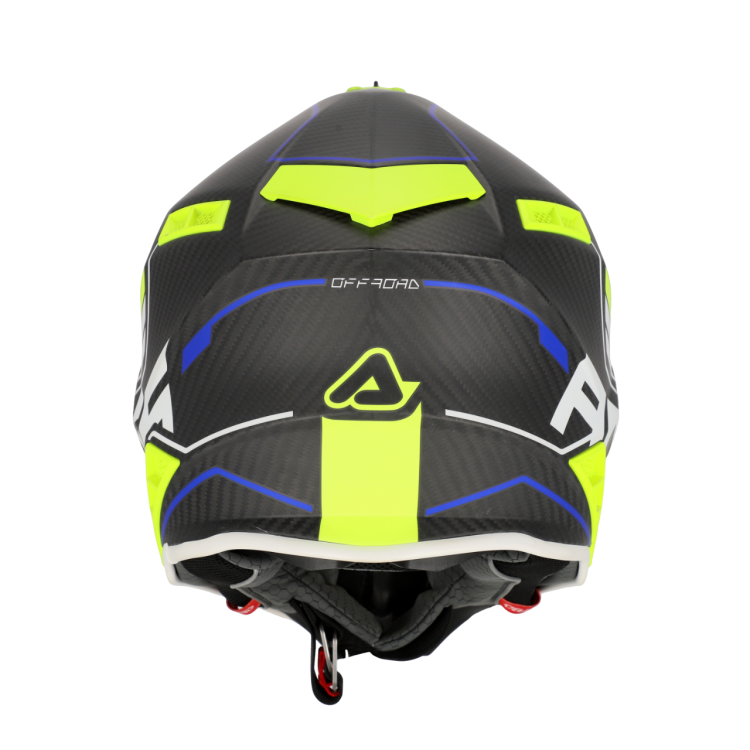 CASCO ACERBIS STEEL CARBON 2206 NERO GIALLO FLUO | ACERBIS