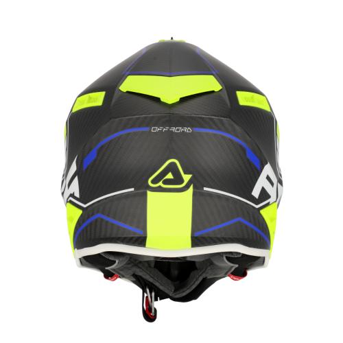 CASCO ACERBIS STEEL CARBON 2206 NERO GIALLO FLUO | ACERBIS
