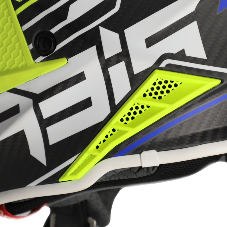 CASCO ACERBIS STEEL CARBON 2206 NERO GIALLO FLUO | ACERBIS