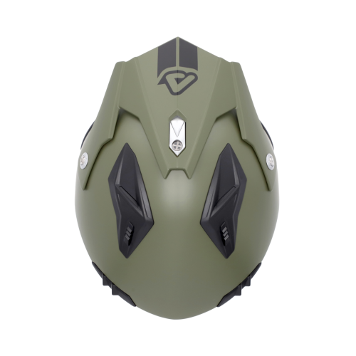 CASCO ACERBIS JET ARIA 2206 VERDE MILITARE | ACERBIS