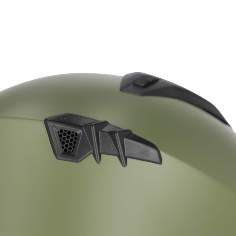 CASCO ACERBIS JET ARIA 2206 VERDE MILITARE | ACERBIS