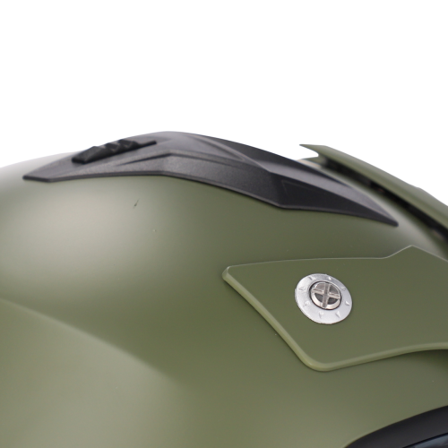 CASCO ACERBIS JET ARIA 2206 VERDE MILITARE | ACERBIS