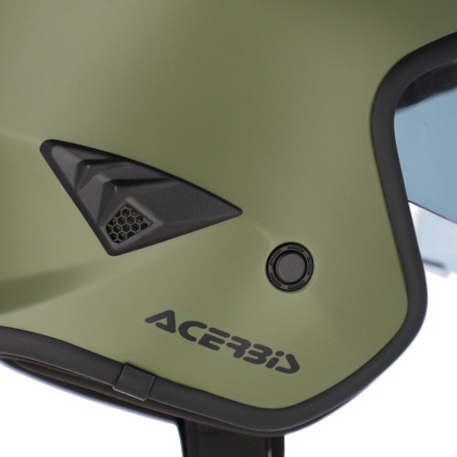 CASCO ACERBIS JET ARIA 2206 VERDE MILITARE | ACERBIS