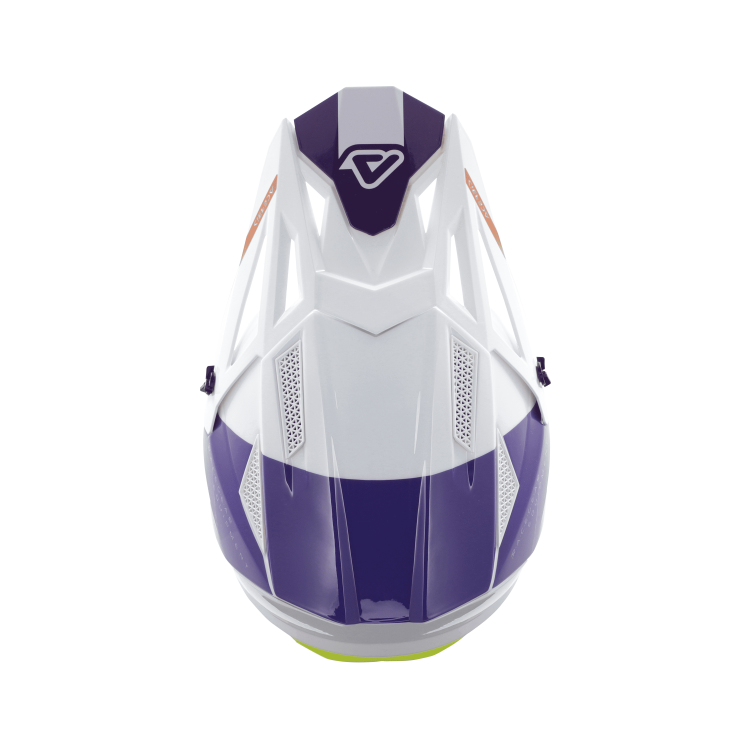 CASCO ACERBIS T711 BIANCO VIOLA | ACERBIS