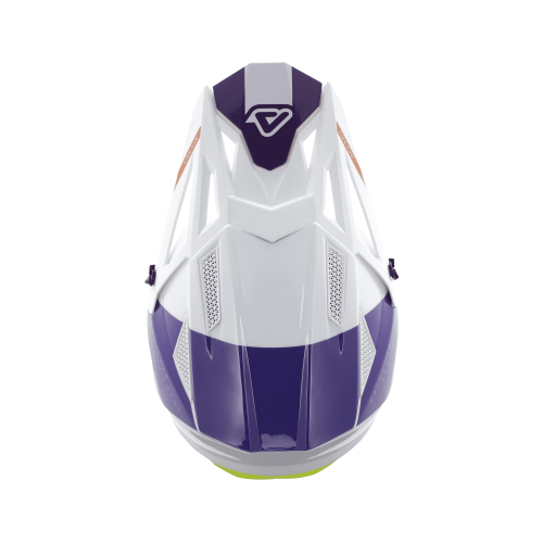 CASCO ACERBIS T711 BIANCO VIOLA | ACERBIS