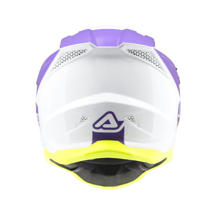 CASCO ACERBIS T711 BIANCO VIOLA | ACERBIS