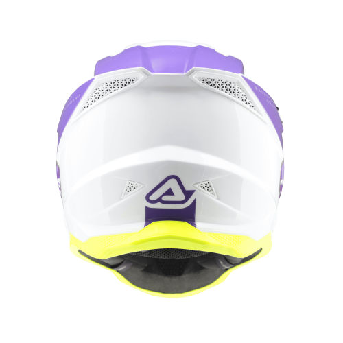 CASCO ACERBIS T711 BIANCO VIOLA | ACERBIS