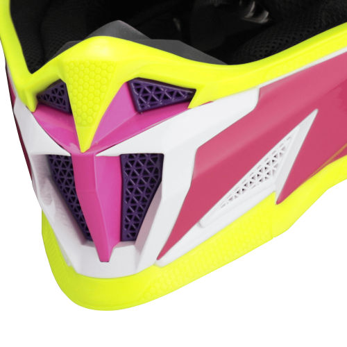 CASCO ACERBIS T711 BIANCO VIOLA | ACERBIS