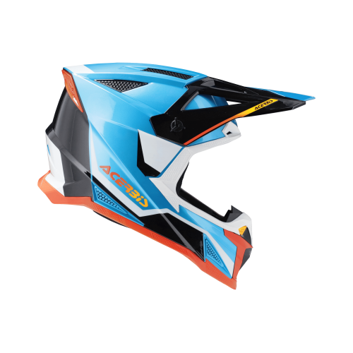 CASCO ACERBIS T711 AZZURRO BIANCO | ACERBIS
