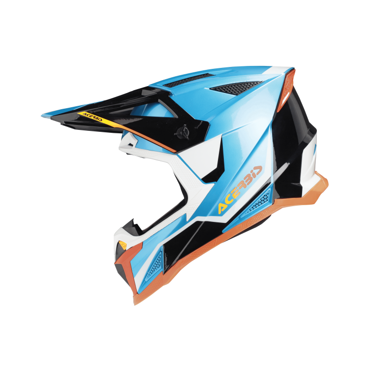 CASCO ACERBIS T711 AZZURRO BIANCO | ACERBIS