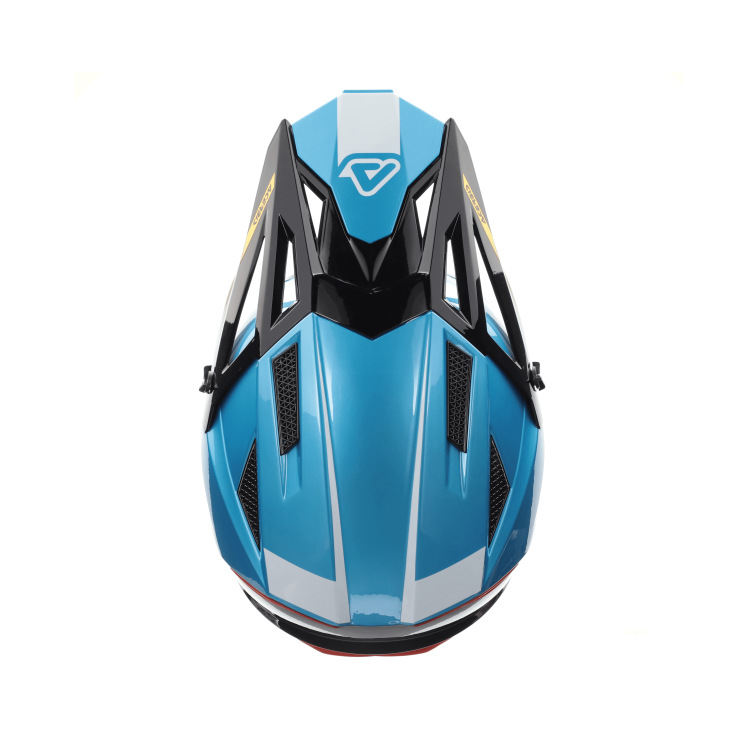 CASCO ACERBIS T711 AZZURRO BIANCO | ACERBIS