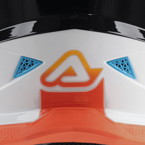 CASCO ACERBIS T711 AZZURRO BIANCO | ACERBIS