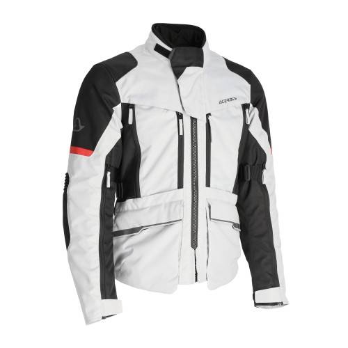 GIACCA ACERBIS CE X-ROVER GRIGIO ROSSO | ACERBIS