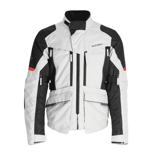 GIACCA ACERBIS CE X-ROVER GRIGIO ROSSO | ACERBIS