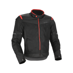 GIACCA ACERBIS CE RAMSEY VENTED 2.0 NERO ROSSO | ACERBIS