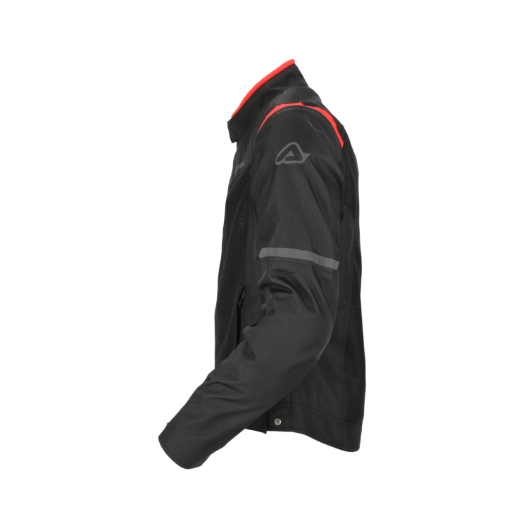 GIACCA ACERBIS CE RAMSEY VENTED 2.0 NERO ROSSO | ACERBIS