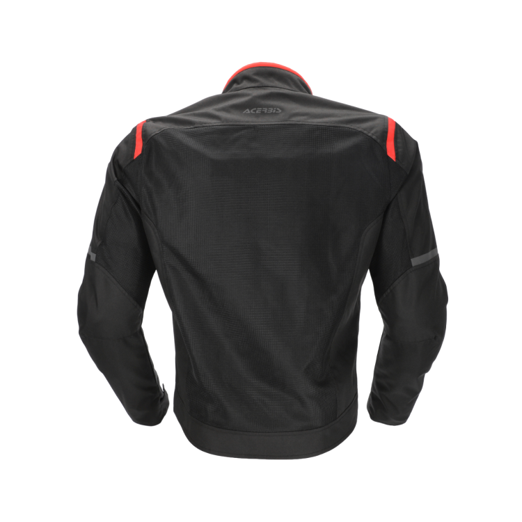 GIACCA ACERBIS CE RAMSEY VENTED 2.0 NERO ROSSO | ACERBIS