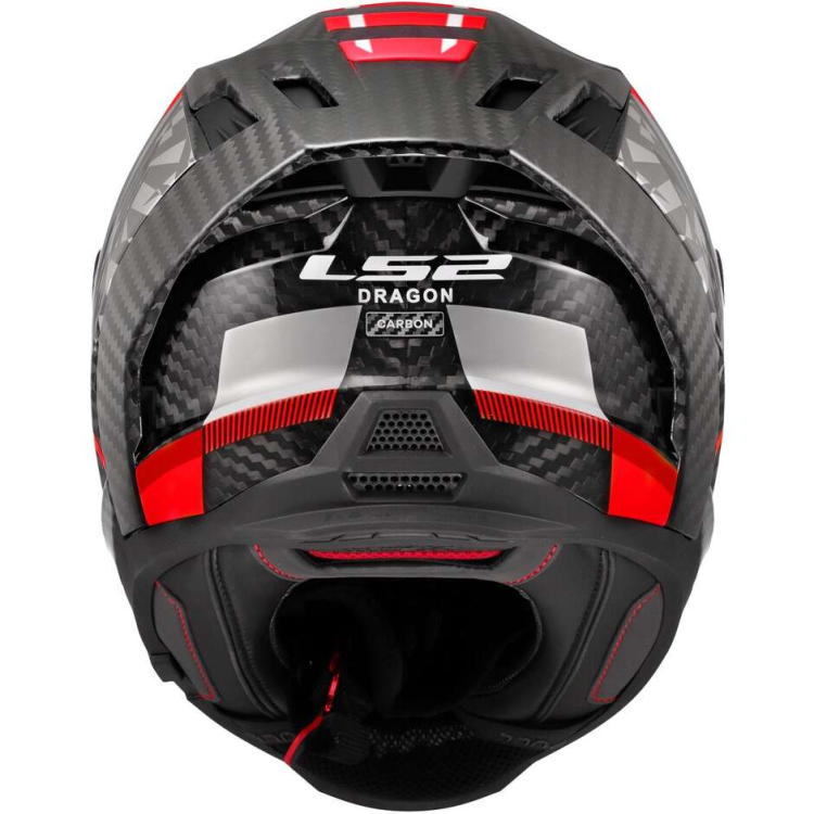 CASCO LS2 FF807 DRAGON TRAX RED | LS2