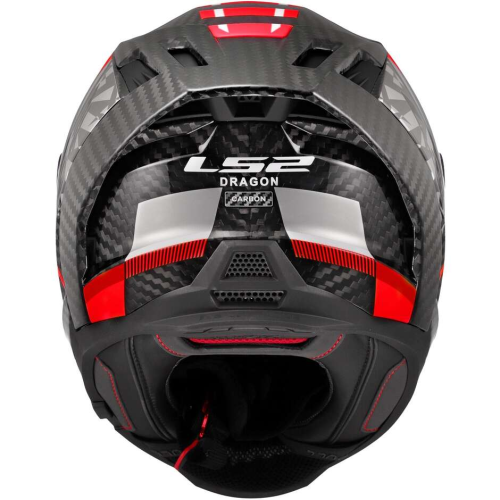 CASCO LS2 FF807 DRAGON TRAX RED | LS2