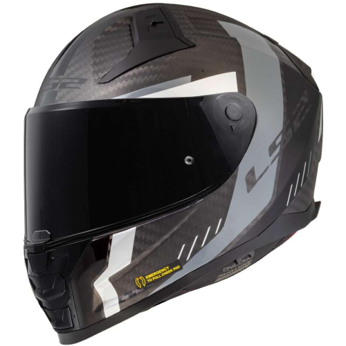 CASCO LS2 FF811 VECTOR II C GRID MATT BLACK GREY-06 | LS2