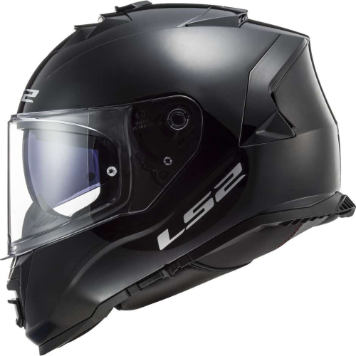CASCO LS2 FF800 STORM SOLID GLOSS BLACK  | LS2