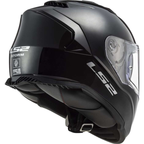 CASCO LS2 FF800 STORM SOLID GLOSS BLACK  | LS2