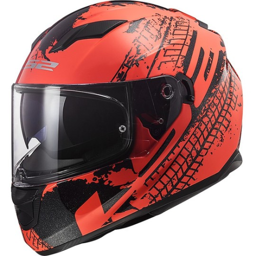 CASCO INTEGRALE LS2 FF320 STREAM EVO LAVA FLUO ORANGE BLACK | LS2