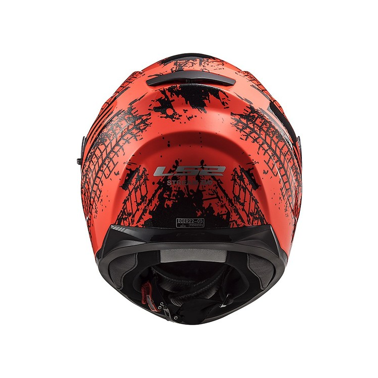 CASCO INTEGRALE LS2 FF320 STREAM EVO LAVA FLUO ORANGE BLACK | LS2