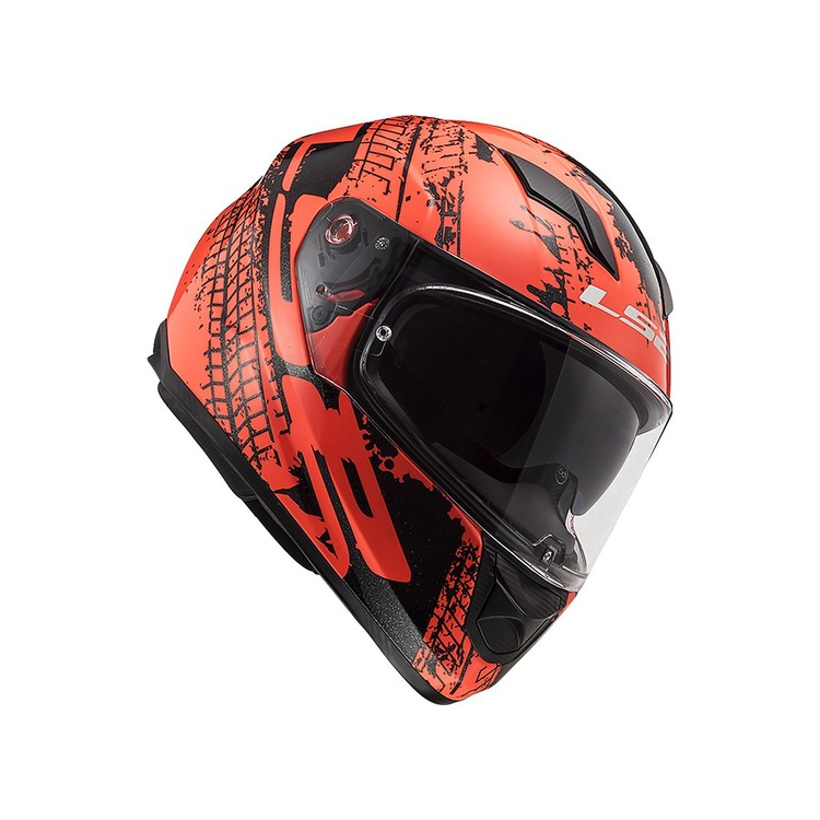 CASCO INTEGRALE LS2 FF320 STREAM EVO LAVA FLUO ORANGE BLACK | LS2