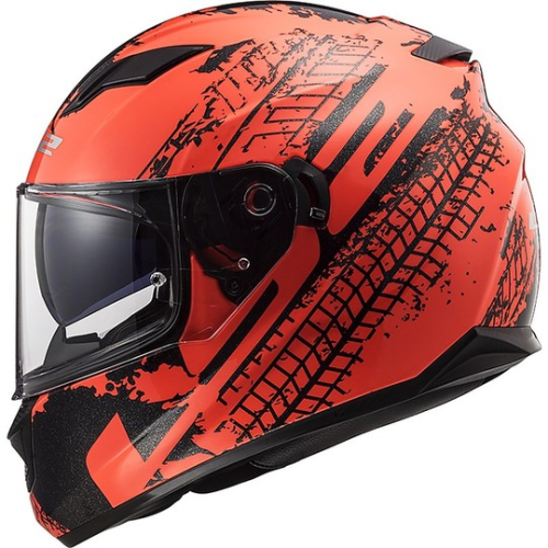 CASCO INTEGRALE LS2 FF320 STREAM EVO LAVA FLUO ORANGE BLACK | LS2