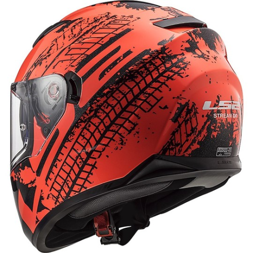 CASCO INTEGRALE LS2 FF320 STREAM EVO LAVA FLUO ORANGE BLACK | LS2