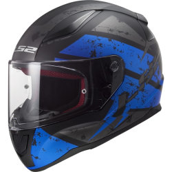 CASCO INTEGRALE LS2 FF353 RAPID DEADBOLT MATT BLACK BLUE  | LS2