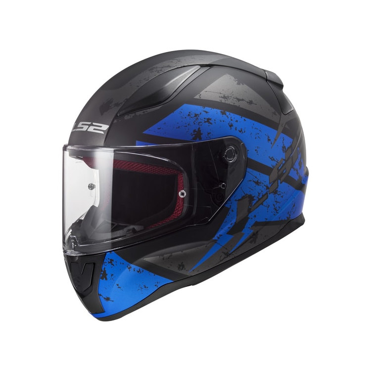 CASCO INTEGRALE LS2 FF353 RAPID DEADBOLT MATT BLACK BLUE  | LS2