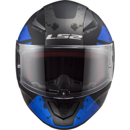 CASCO INTEGRALE LS2 FF353 RAPID DEADBOLT MATT BLACK BLUE  | LS2