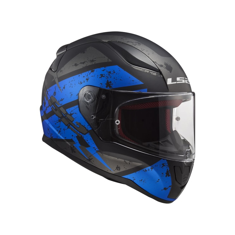 CASCO INTEGRALE LS2 FF353 RAPID DEADBOLT MATT BLACK BLUE  | LS2