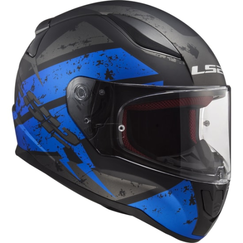 CASCO INTEGRALE LS2 FF353 RAPID DEADBOLT MATT BLACK BLUE  | LS2