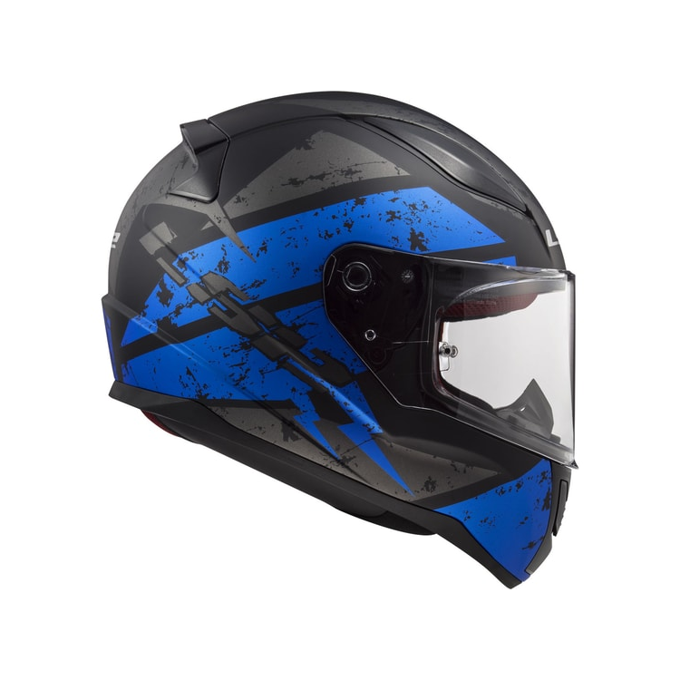 CASCO INTEGRALE LS2 FF353 RAPID DEADBOLT MATT BLACK BLUE  | LS2