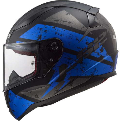 CASCO INTEGRALE LS2 FF353 RAPID DEADBOLT MATT BLACK BLUE  | LS2