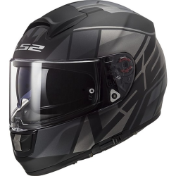 CASCO INTEGRALE LS2 FF397 VECTOR FT2 KRIPTON MATT BLACK TITA | LS2